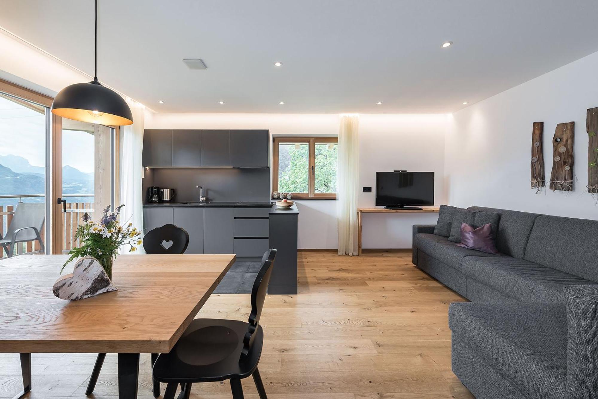 Hauserhof Chalet In Villanders - Moderne Wohnungen Mit 2 Badezimmer Und 2 Schlafzimmer Luaran gambar